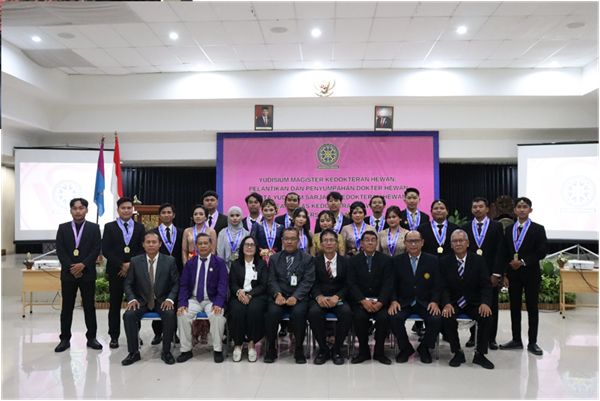 The Faculty of Veterinary Medicine, Udayana University will hold a Judicial and Inauguration of Veterinarians in October 2023